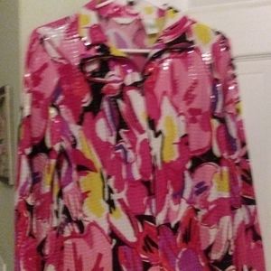 Pink and yellow jacket